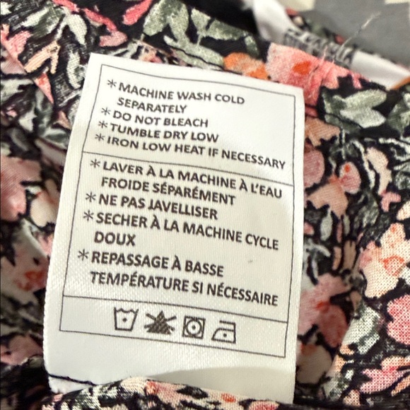 BB Dakota by Steve Madden Black Floral Tie-Neck Sundress - Picture 4 of 5